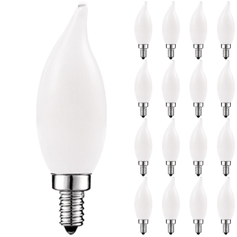 Candelabra base deals bulb